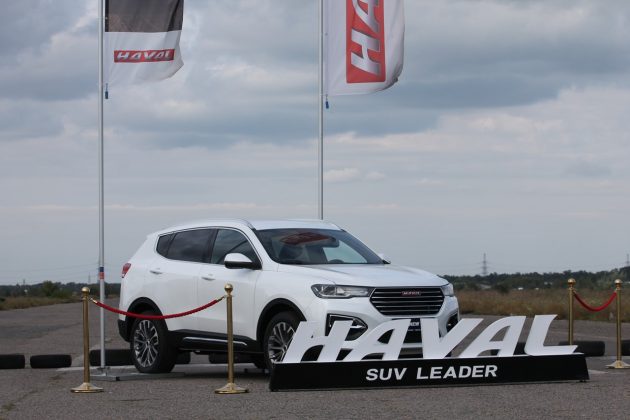 Украинцы первыми в Европе увидели новый HAVAL H6