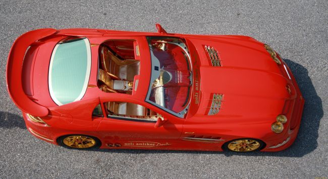 В шикарном Mercedes арабского шейха использовано 14 кило золота (ФОТО)