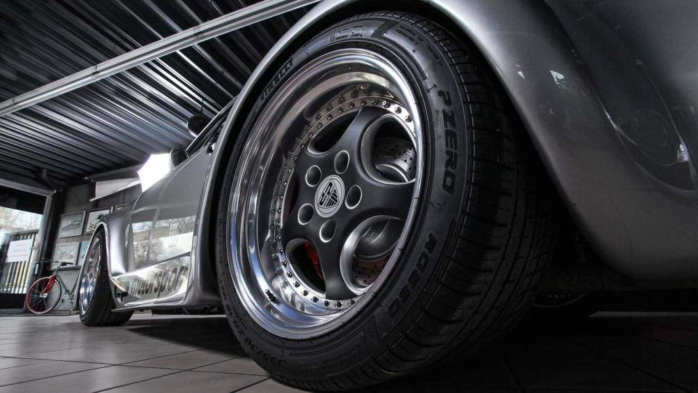 Очень необычный тюнинг Porsche 964