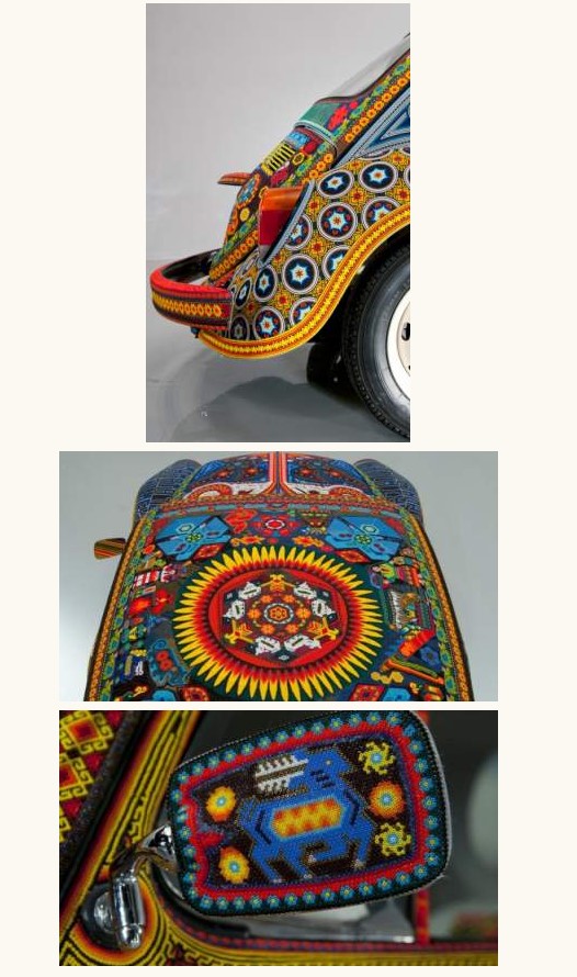 В Германии показали VW Beetle, покрытый бисером