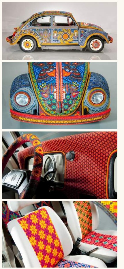 В Германии показали VW Beetle, покрытый бисером