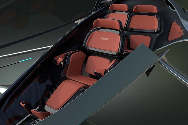  салон Volante Vision Concept от Aston Martin 