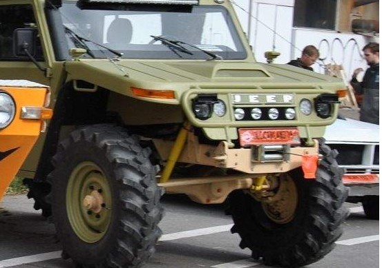 В Киеве видели самодельный «Hummer»