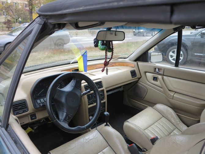 Самое непрактичное авто на еврономерах в Киеве