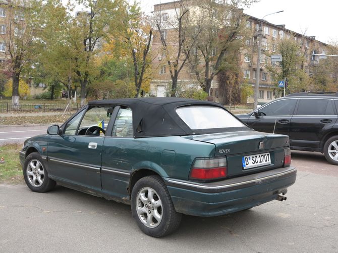 Самое непрактичное авто на еврономерах в Киеве