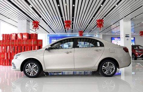 Geely представит обновленный Emgrand 7