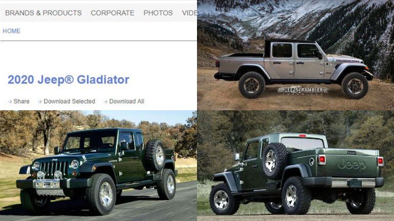 Стало известно окончательное название нового пикапа Jeep