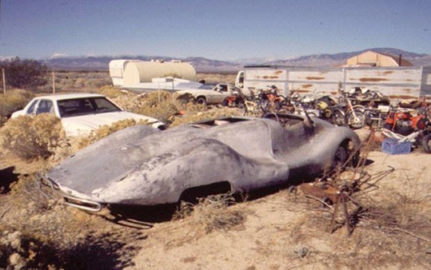 Пожар в Калифорнии уничтожил уникальный родстер 1948 года