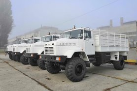\"АвтоКрАЗ\" поставил партию грузовиков для миротворческого контингента ООН