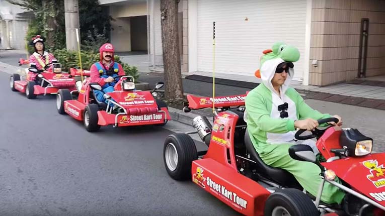 Mario Kart в Токио