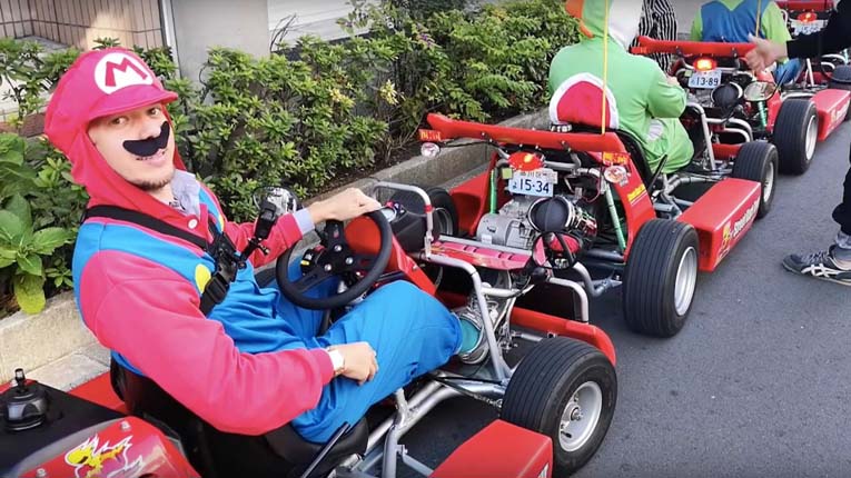 Superhero karting в Японии