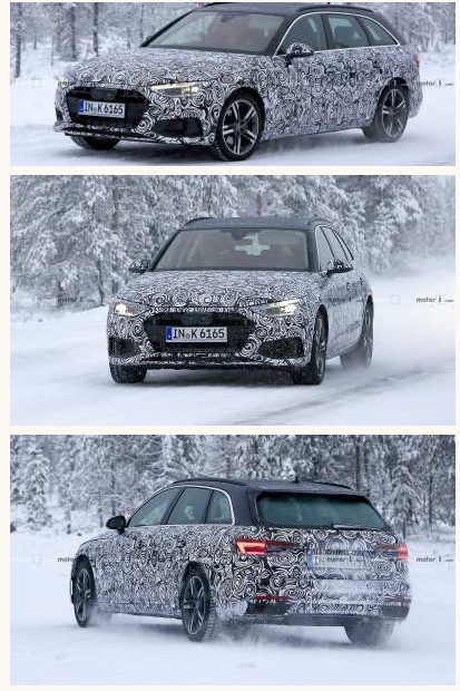 Фотошпионы показали обновлённый универсал Audi A4 Avant