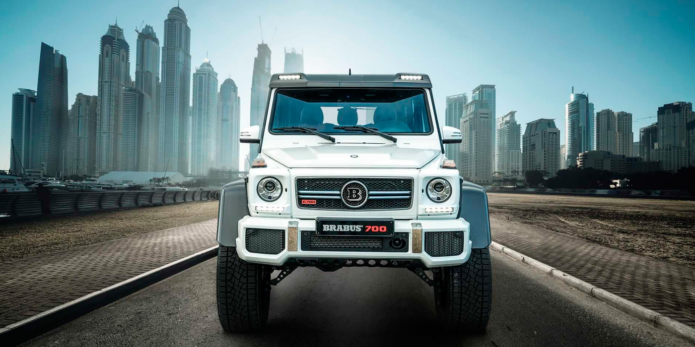 Brabus выпустил 700-сильный внедорожник с 60-сантиметровым клиренсом