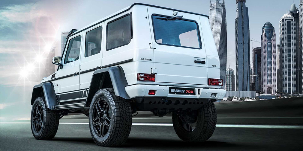 Brabus выпустил 700-сильный внедорожник с 60-сантиметровым клиренсом