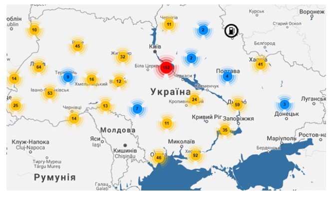 В Украине объявили войну нелегальным заправкам