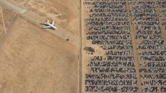 Больно смотреть: в сети показали, как тысячи новых автомобилей ржавеют в пустыне