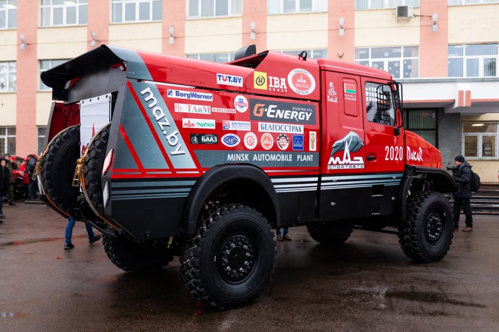 МАЗ представил свой самый невероятный грузовик