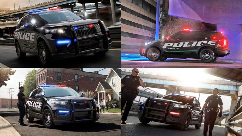 Представлен полицейский Ford Explorer нового поколения