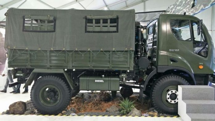 В Украине построили новый военный грузовик