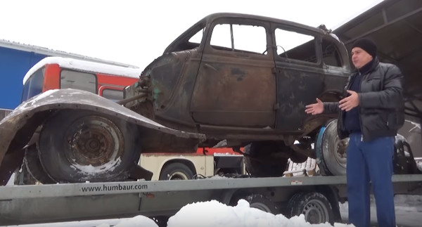 В Украине нашли легендарную «Эмку»: автомобиль отправился на реставрацию
