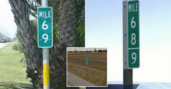 На дорогах США появились странные знаки