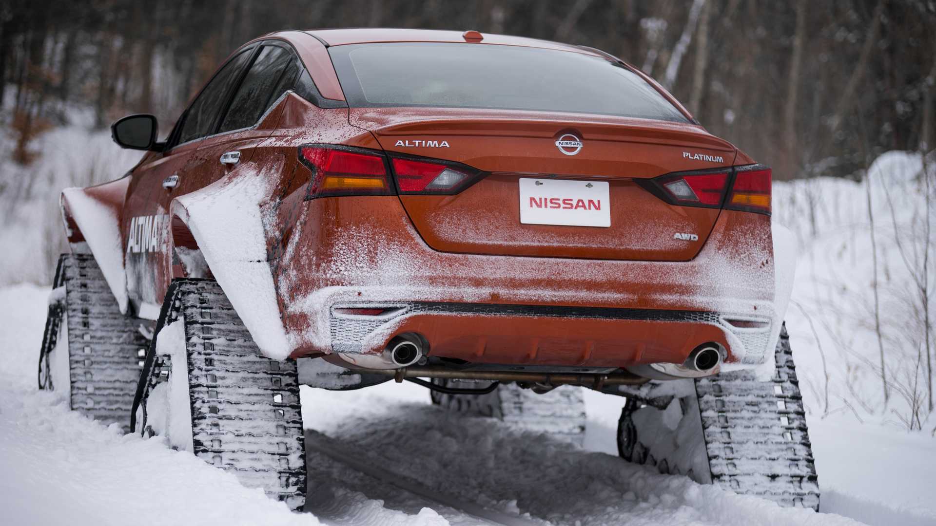 Nissan показал идеальный седан для суровых зим