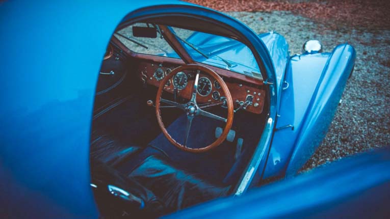 Салон копии Bugatti 57 Atlantic
