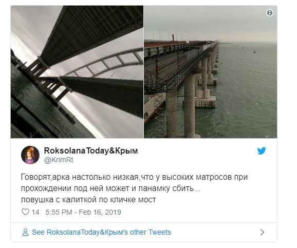 \"Ловушка\": в сети показали большую проблему Крымского моста (фото)
