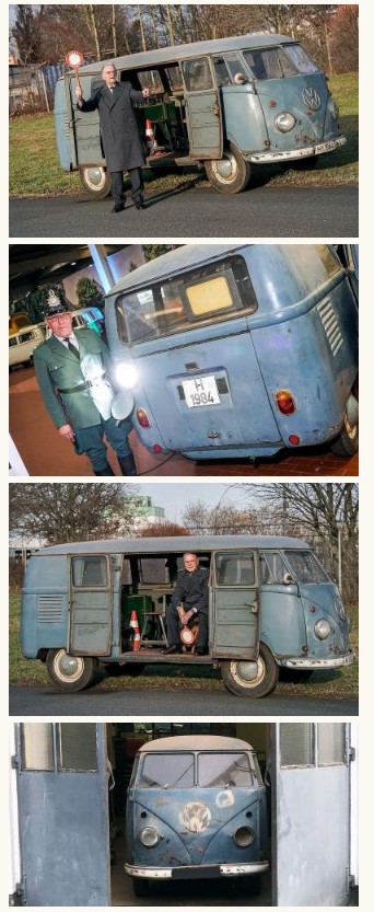 В Германии обнаружили полицейский Volkswagen 1953 года