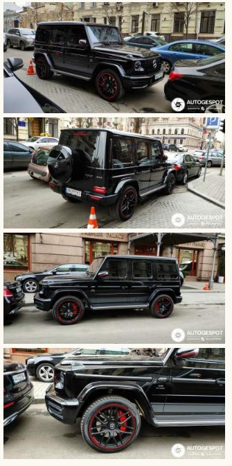 В Киеве видели лимитированный Mercedes-AMG G63