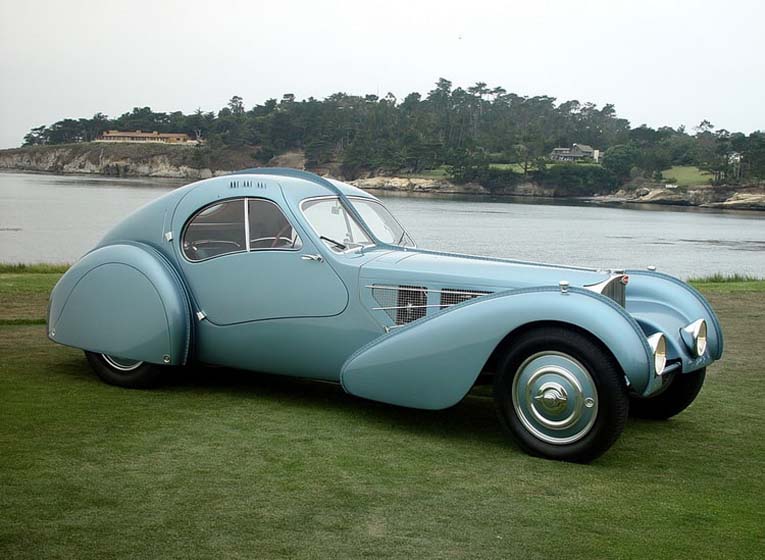 Один из трех сохранившихся Bugatti Atlantiс