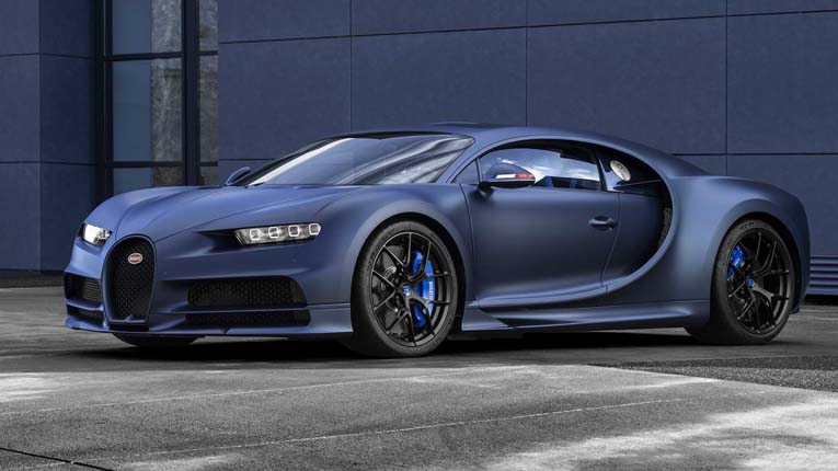 Особая версия Chiron Sport под названием 110 ans Bugatti