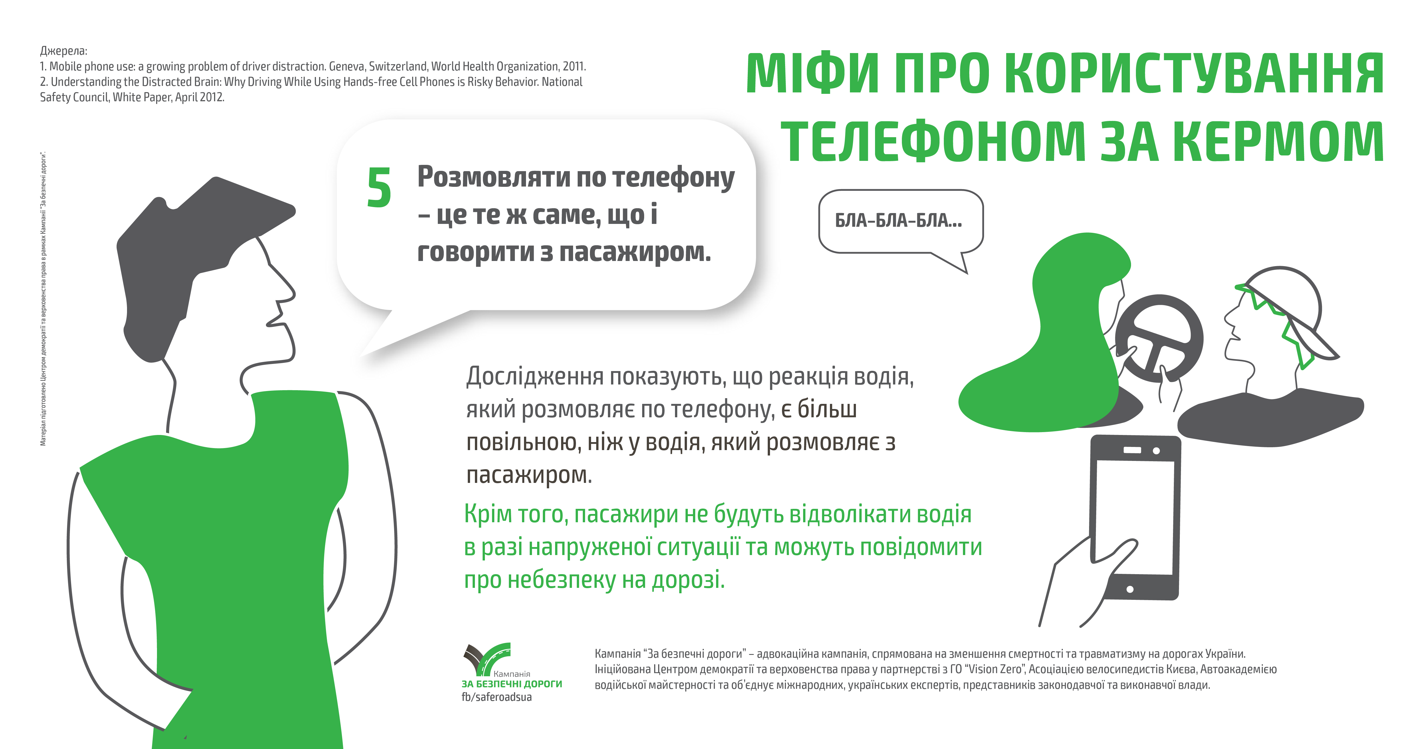 Мифы о пользовании телефоном за рулем, на которые «попадаются» почти все водители