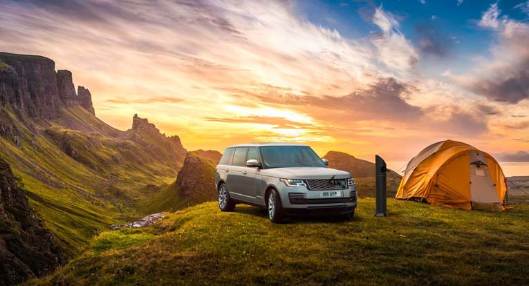 Land Rover — «самый удаленный терминал для зарядки»
