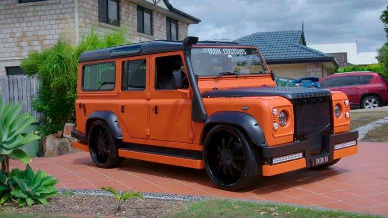 В Австралии показали самый странный тюнинг Land Rover Defender