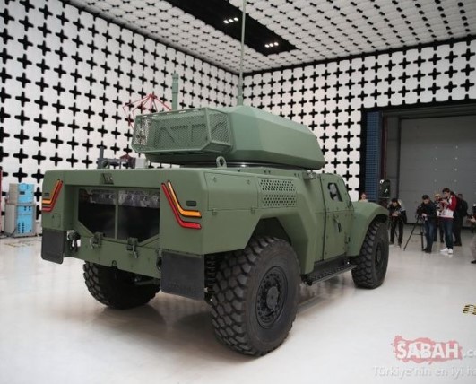 Otokar показал бронеавтомобиль на электротяге Akrep II