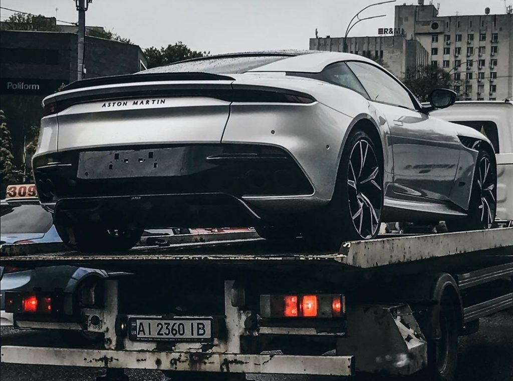 В Украине появился самый мощный суперкар Aston Martin за 9 миллионов