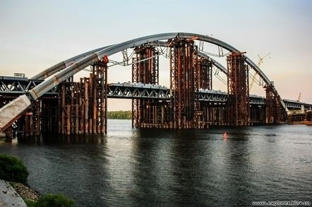Киевский мост станет одним из крупнейших в Европе