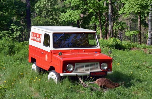 Найден уникальный переднеприводный фургон ЛуАЗ-969Ф