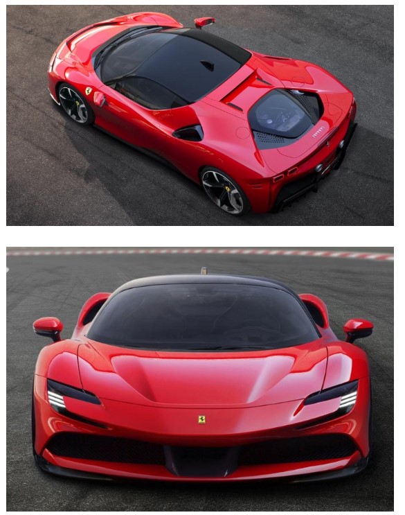 Набирает скорость до 340 км/ч: появились фото гибридного Ferrari с четырьмя двигателями
