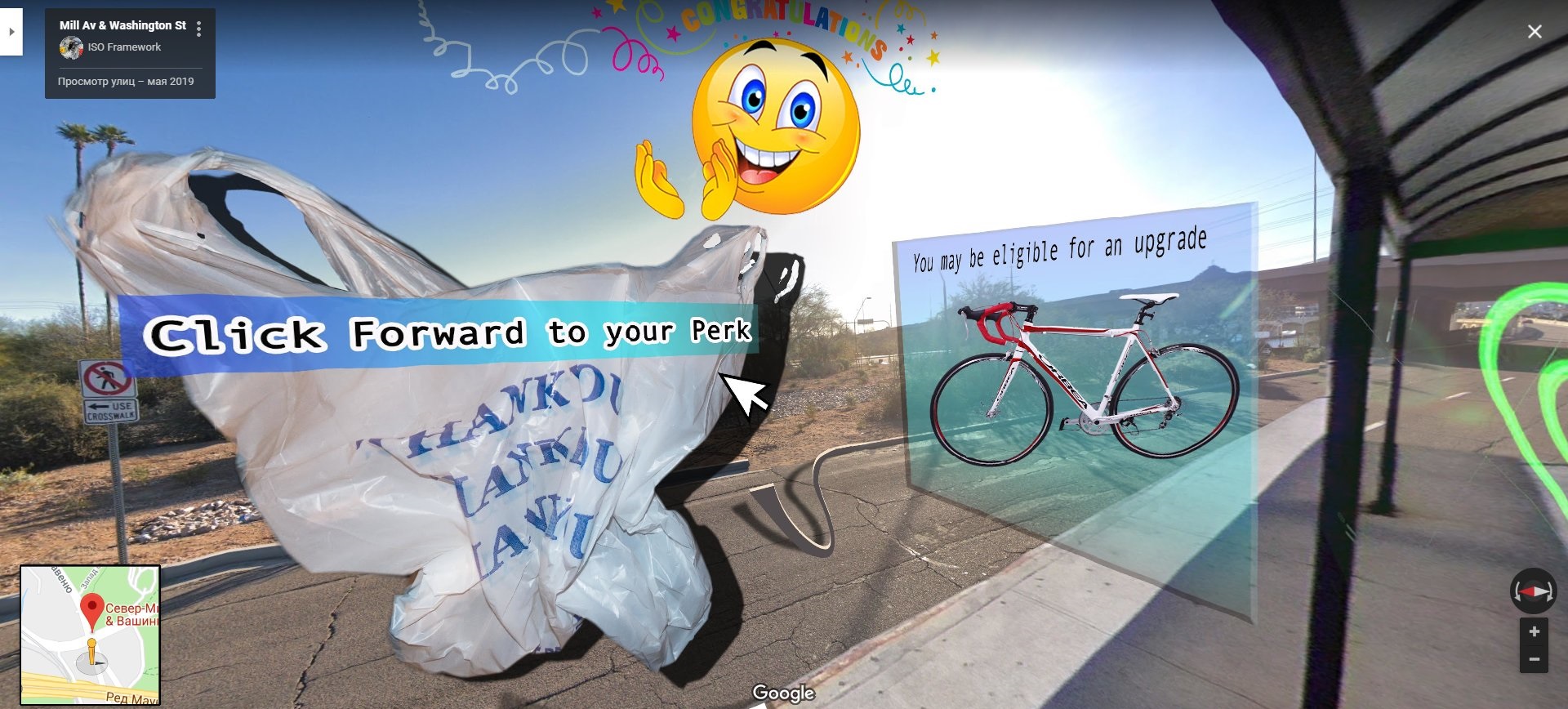 B США художник создал сюрреалистичную инсталляцию в честь жертвы беспилотного автомобиля