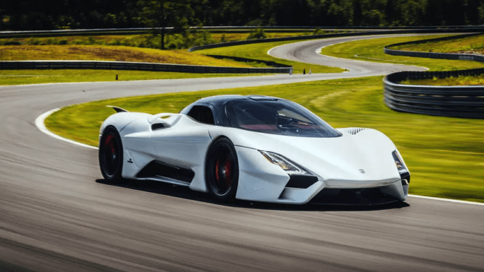 Самый быстрый гиперкар запустили в серию