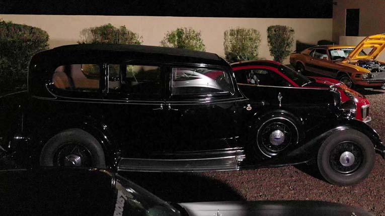 1933 Lincoln KB со съемок «Джонни Д.»