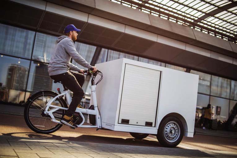 Электрический грузовой велосипед (cargo bike)