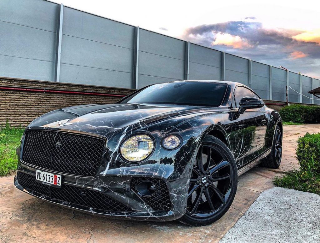 Как выглядит самый нестандартный Bentley Continental GT в Украине