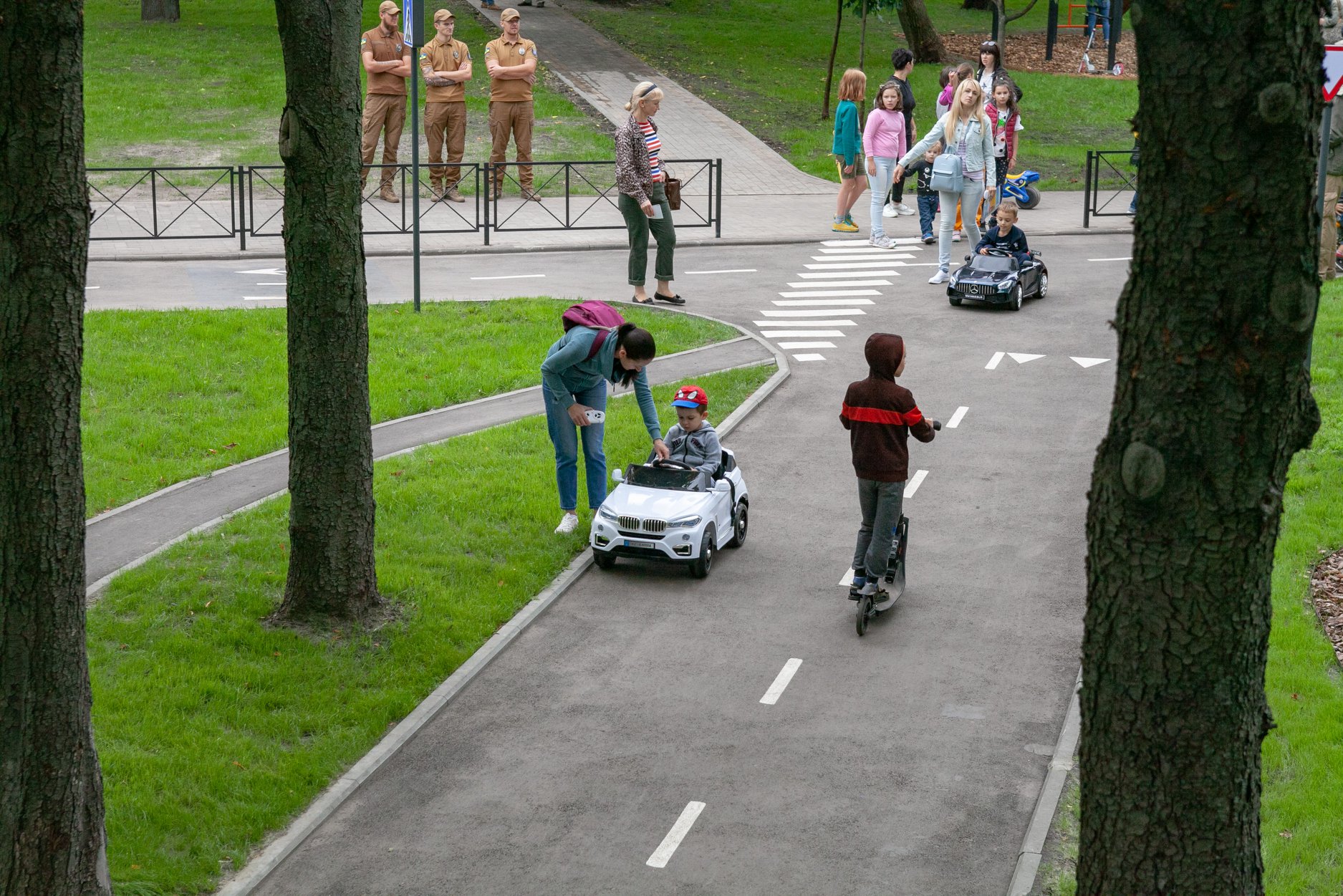 В Украине появился детский автомобильный город