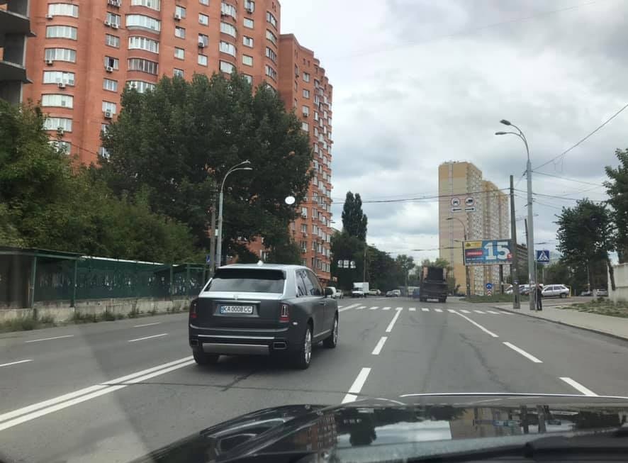 Самый роскошный внедорожник замечен на дорогах Украины