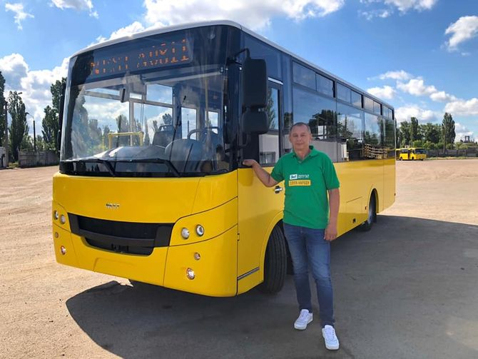 В Украине построили новую модель автобуса среднего класса «Нест»