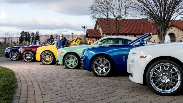 Коллекционер собрал самые необычные Rolls-Royce в одном месте
