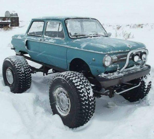 Автолюбитель поставил ЗАЗ-966 массивные колесные диски (ФОТО)